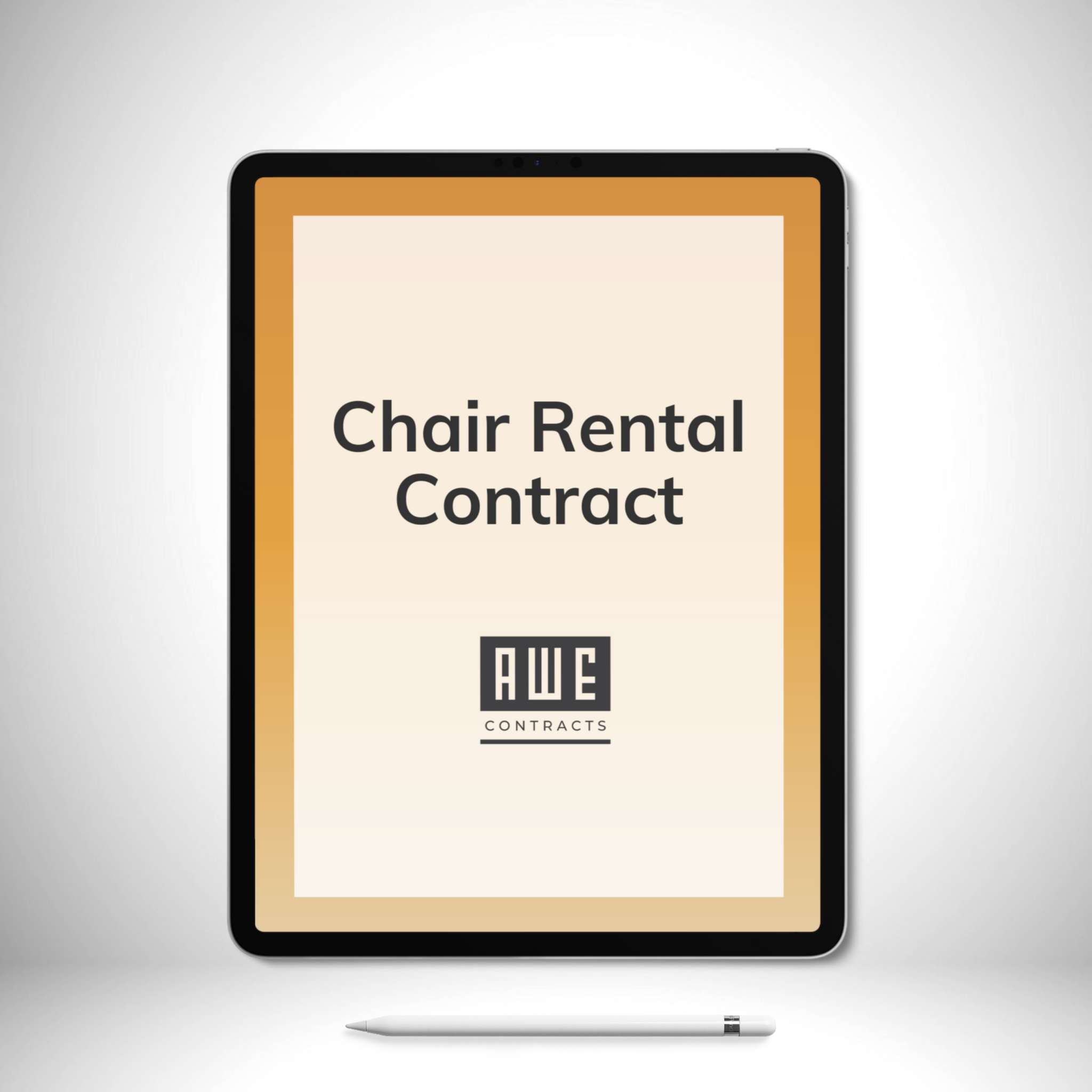 Chair Rental Contract