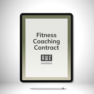 Fitness Coaching Contract