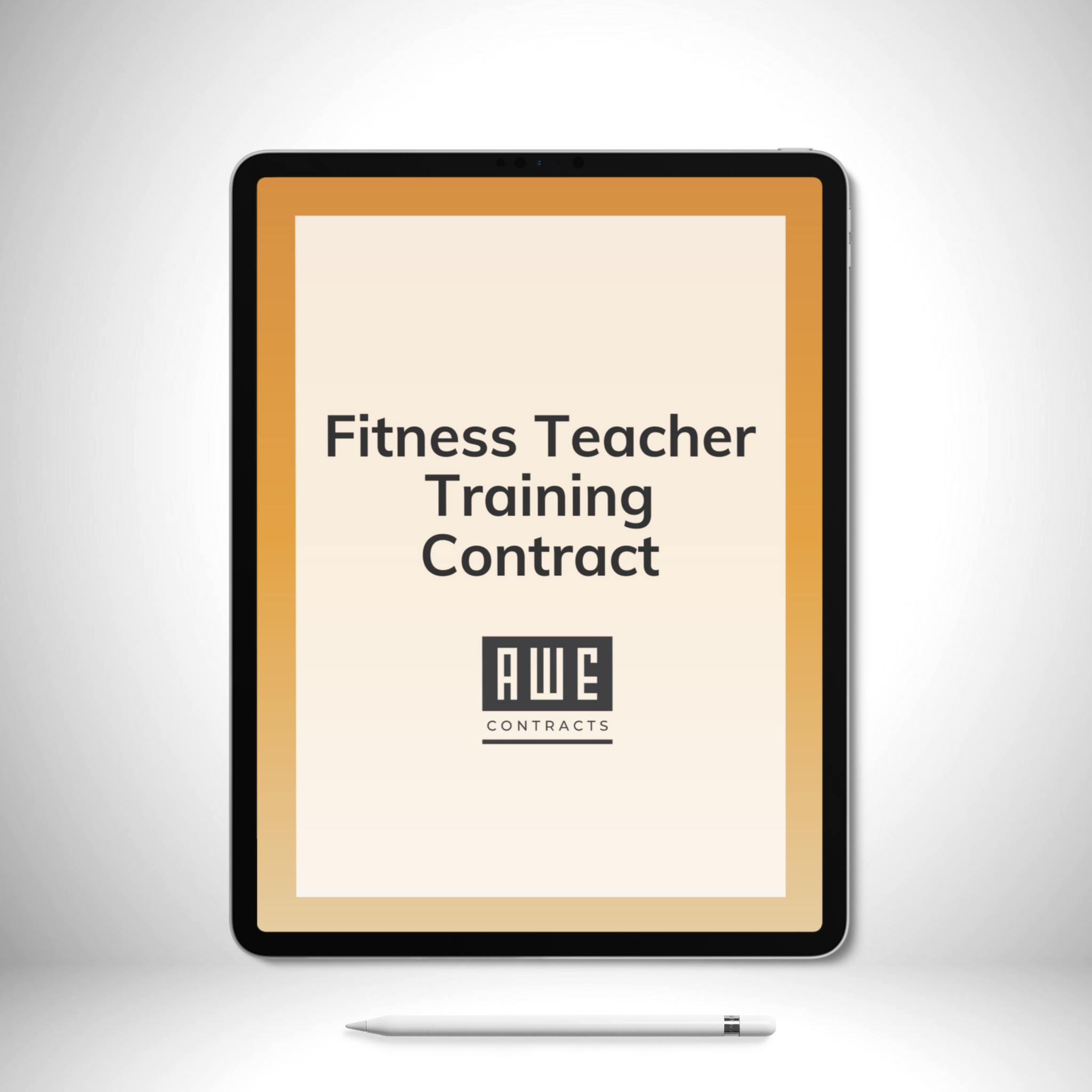 Fitness Teacher Training Contract