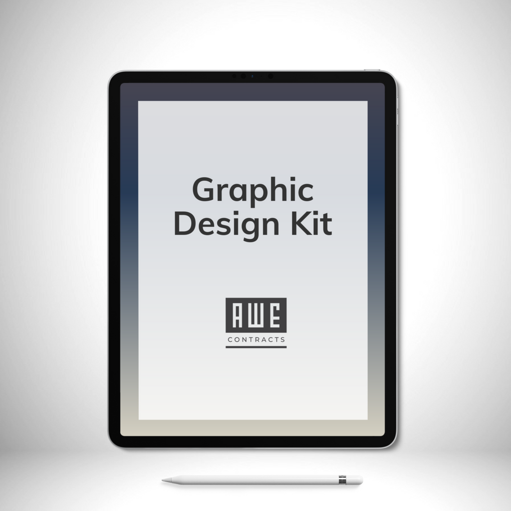 Design Kit We Graphic Design Kit – AWE Contracts Inc.