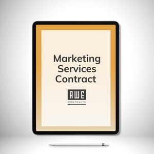 Marketing Services Contract