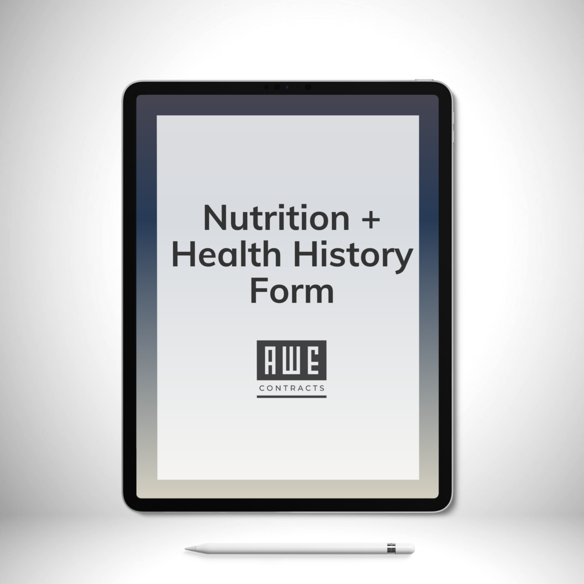Nutrition + Health History Form