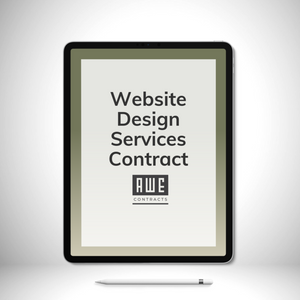 Website Design Services Contract