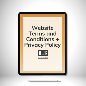 Website Terms and Conditions + Privacy Policy